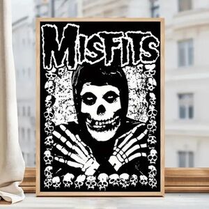 Misfits "Famous Monsters" Album Art Canvas Print Wall Art